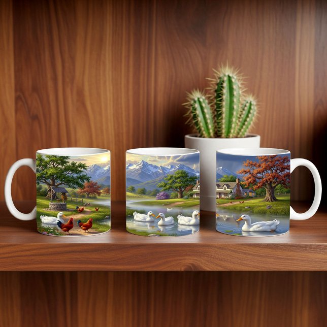 Pekin Ducks Design für digitale Tasse (Von Creator hochgeladen)