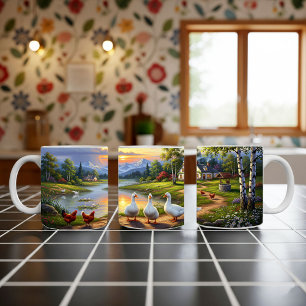 Pekin Ducks Design für digitale Tasse