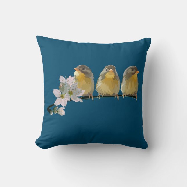 Pekin Robins Kissen (Vorderseite)