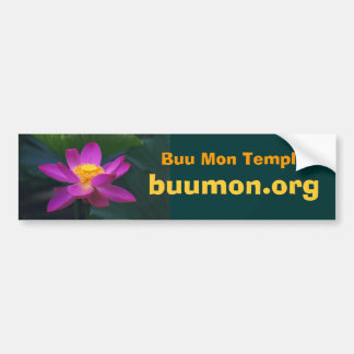 pekinensis rubra Buu Montag Tempel, buumo… Autoaufkleber