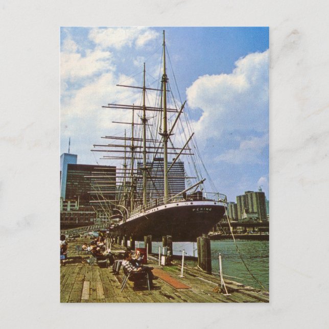 Peking/Arethusa in New York Postkarte (Vorderseite)