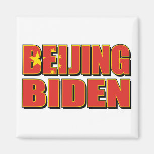 Peking-Biden-China-Flag. Magnet