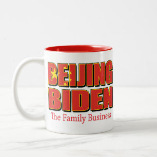 Peking-Biden-Familienunternehmen- Zweifarbige Tasse