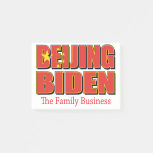Peking-Biden-The-Family-Business- Post-it Klebezettel