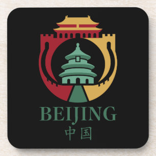 Peking China Asien Getränkeuntersetzer