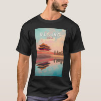 Peking China Illustration Reisen Kunst Vintag