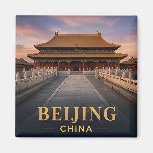 ✈️ Peking China Reise Geschenk 🏯 Magnet
