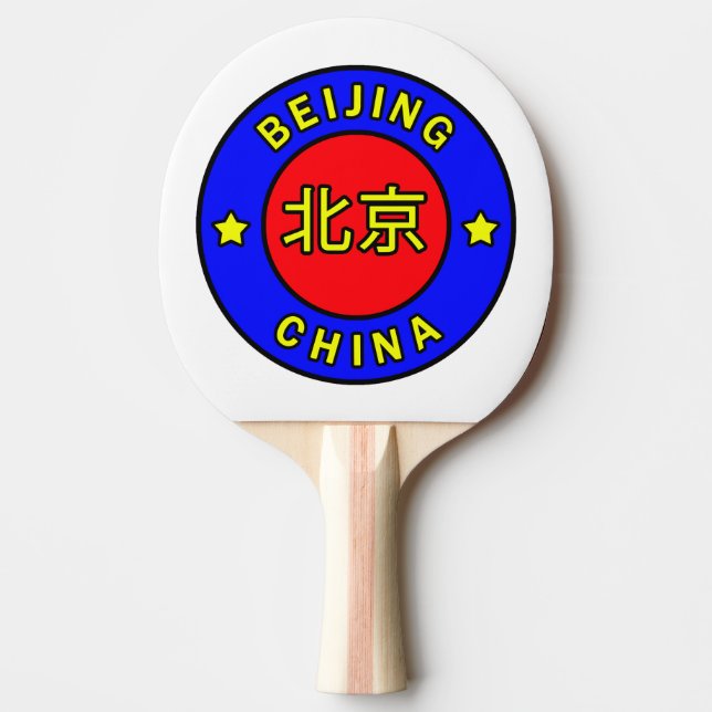 Peking-China Tischtennis Schläger (Vorderseite)