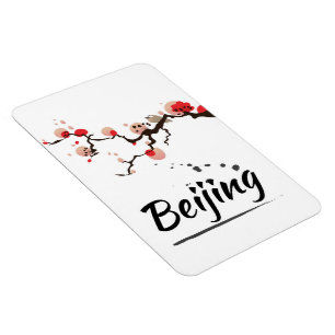 Peking China Vintage-Reise Kunst Magnet