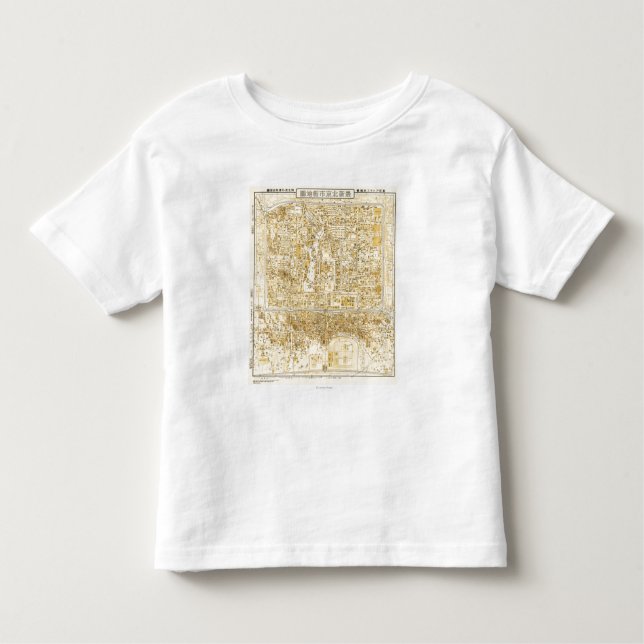 Peking, ChinaPanoramic MapPeking, China Kleinkind T-shirt (Vorderseite)