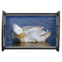 Peking Duck lächeln ein Mona Lisa Lächeln in der S