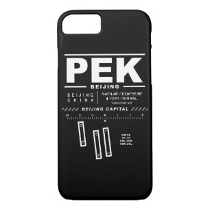 Peking Hauptstadt Int'l Airport PEK iPhone Case