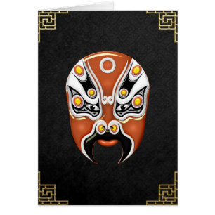 Peking Opera Gesichtsmalmasken - Hou Yi