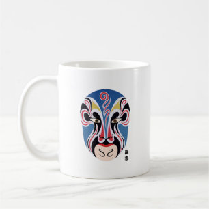 Peking Opera Kaffeemaschine Tasse