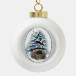 Pekinger Weihnachten Keramik Kugel-Ornament