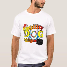 Pekingese_Agility Geschenke T-Shirt