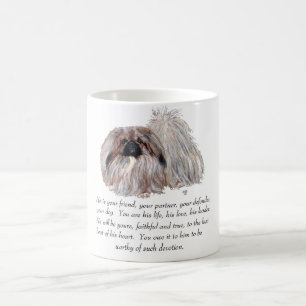 Pekingese Andenken - MÄNNLICH Tasse