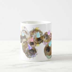 Pekingese Celebration Group Kaffeetasse