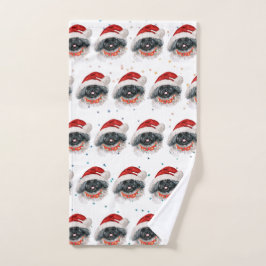 Pekingese Dog Breed Christmas Stars Handtuch