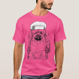 Pekingese Dog Cook Koch Funny Cooking T-Shirt