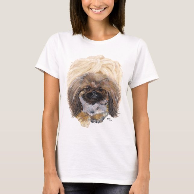 Pekingese Dog T-Shirt (Vorderseite)