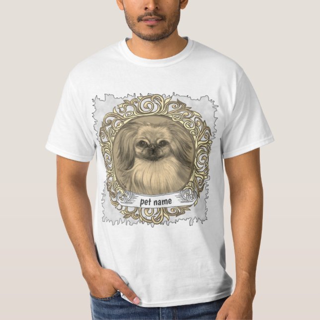 Pekingese Dog T-Shirt (Vorderseite)