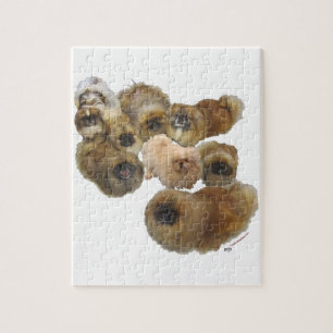 Pekingese-Gruppe Puzzle