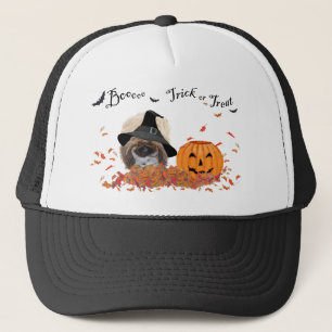Pekingese Halloween Truckerkappe