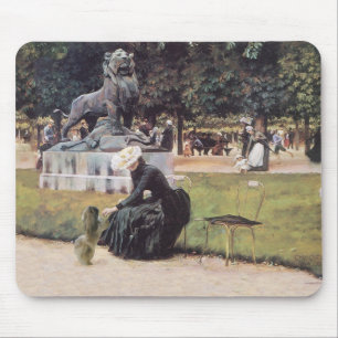 Pekingese-Hund im Park Mousepad