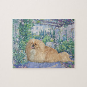 Pekingese in Lavendel Puzzle