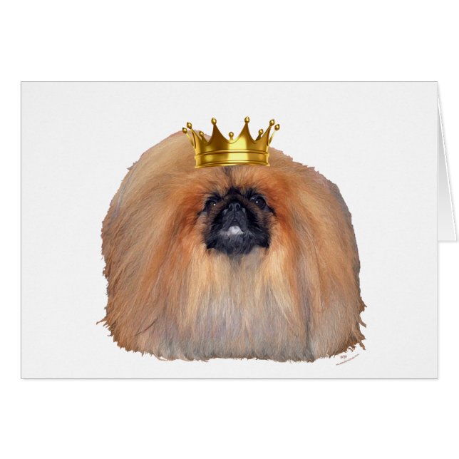 Pekingese King (Customize if you Wish!) (Vorderseite (Horizontal))