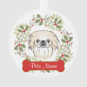 Pekingese kundengerechte Verzierung Ornament