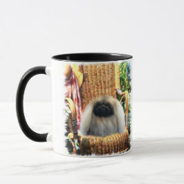 Pekingese Kunstgeschenke Tasse