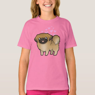 Pekingese Liebe (Welpe geschnitten) T-Shirt