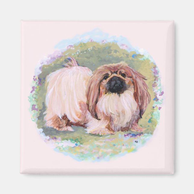 Pekingese Magnet (Vorne)