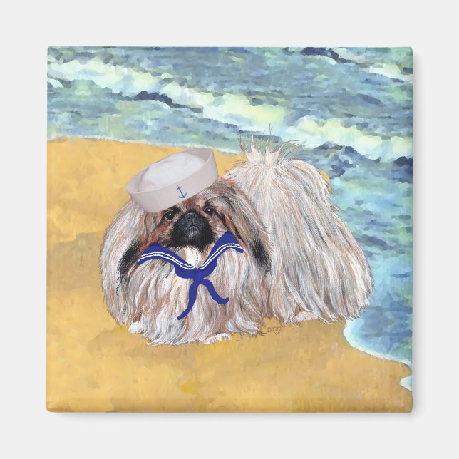 Pekingese Magnet (Vorne)