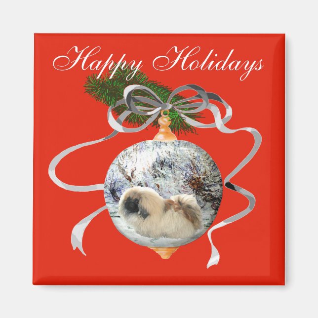 Pekingese Magnet (Vorne)