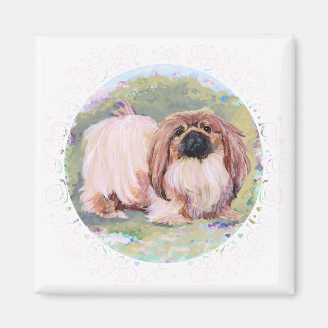 Pekingese Magnet (Vorne)