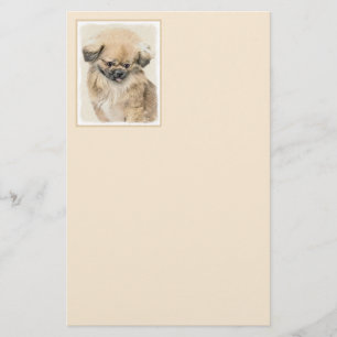 Pekingese Malerei - Niedliche Original Hunde Kunst