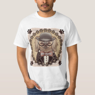 Pekingese mit Brillenträger T - Shirt