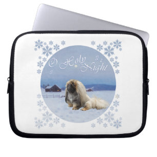 Pekingese O Heilige Nacht Laptopschutzhülle