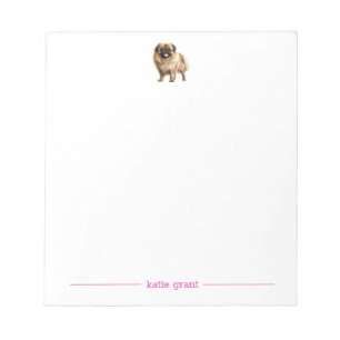 Pekingese Personalisiert Notepad Notizblock