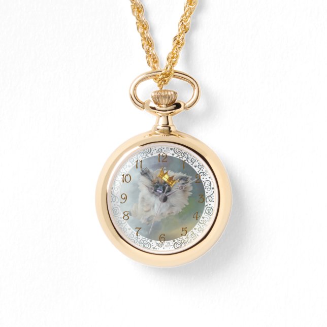 Pekingese Prince Armbanduhr (Vorderseite)