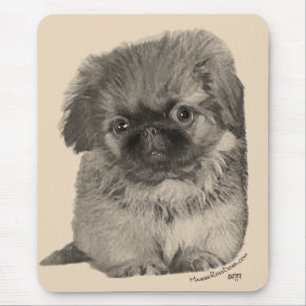 Pekingese Puppy Mousepad