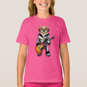 Pekingese Rockstar-Kind-T-Shirt T-Shirt