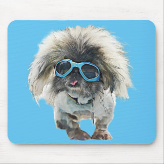 Pekingese Rockstar Mongo Mousepad