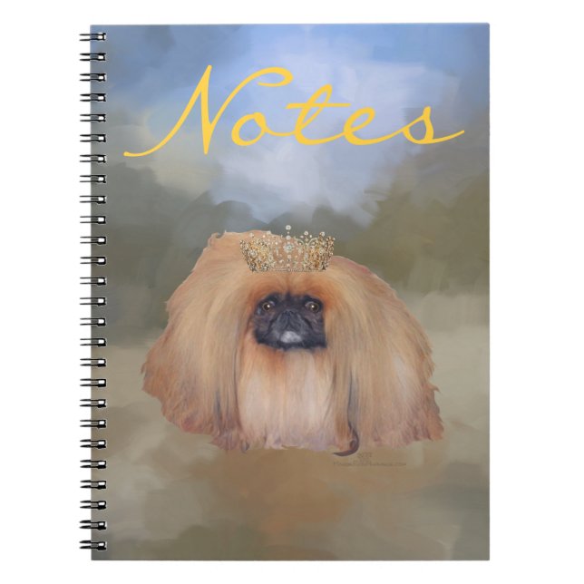 Pekingese Royal Notizblock (Vorderseite)