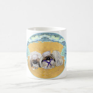 Pekingese Seeleute Tasse