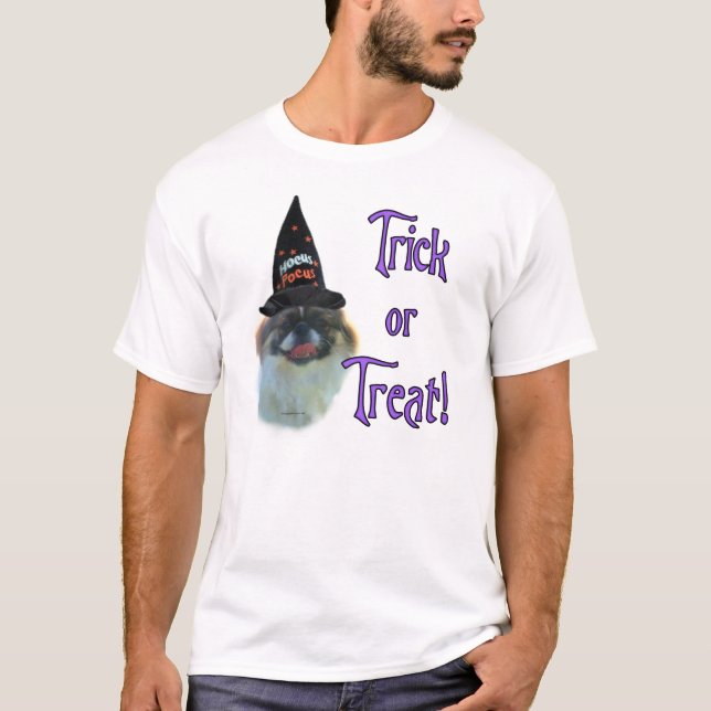 Pekingese Trick T-Shirt (Vorderseite)