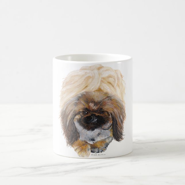 Pekingese Tuffy Kaffeetasse (Mittel)